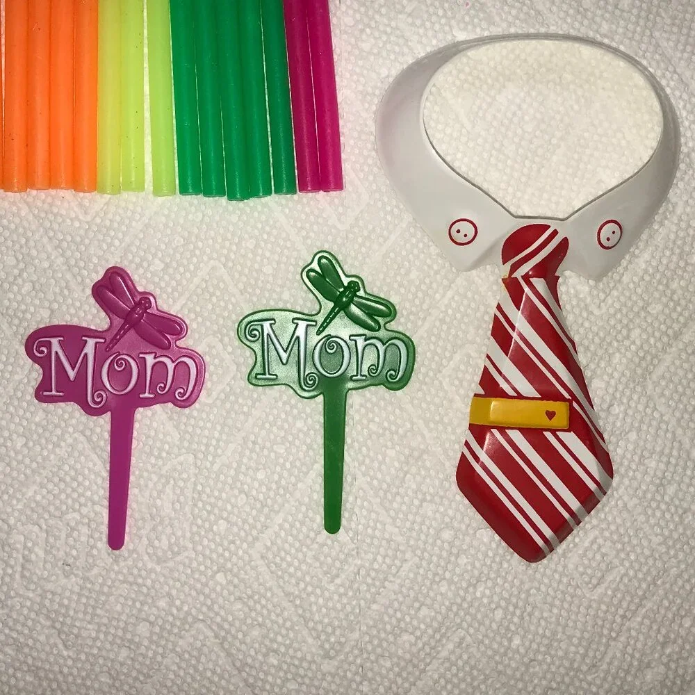 🎉 Cake Toppers Celebration Bundle – Candles, Picks & Party Decor 🎉